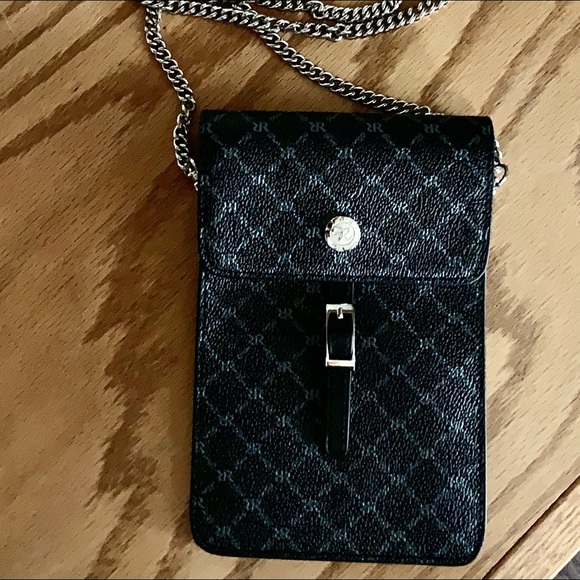 Rioni Signature Collection Smartphone Crossbody in Blue - Picture 1 of 5